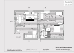 Remodelación de apartamento en Albuferia - Planta          